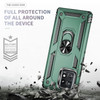 Military Grade Hybrid Case with Ring Grip for Motorola Edge+ 2023 - Green