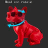 French Bulldog Bluetooth Wireless Stereo Speaker - Red