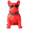 French Bulldog Bluetooth Wireless Stereo Speaker - Red