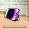 MagSafe Compatible Hybrid Case with Camera Ring Stand for iPhone 14 Pro Max - Purple