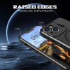 MagSafe Compatible Hybrid Case with Camera Ring Stand for iPhone 14 - Black