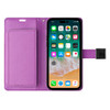 Xtra Series Essential Leather Wallet Stand Case for iPhone 13 Pro Max - Purple