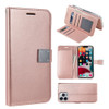 Xtra Series Essential Leather Wallet Stand Case for iPhone 13 Pro Max - Rose Gold