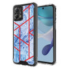 Marble Series Dual Layer Designer Case for Motorola Moto G 5G 2023 - Ocean Blue