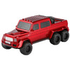 Mercedes Benz G63 6x6 Bluetooth Wireless Speaker with RGB LED Lights - Red
