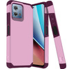 Shockproof Air Cushion Hybrid Case for Motorola Moto G Stylus 5G 2023 - Fruity Wine