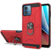 Dynamic Dual Layer Hybrid Case with Ring Grip for Motorola Moto G Stylus 5G 2023 - Red