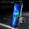 Solar Powered Air Vent Phone Mount with Automatic Clamping Cradle