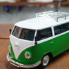 Volkswagen Bus Bluetooth Wireless Speaker with LED Head and Tail Lights - Green