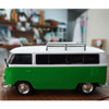 Volkswagen Bus Bluetooth Wireless Speaker with LED Head and Tail Lights - Green