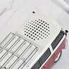 Volkswagen Bus Bluetooth Wireless Speaker with LED Head and Tail Lights - Red