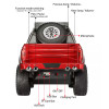 Ford F-150 Raptor Off-Road Truck Bluetooth Wireless Speaker with LED Lights - Red