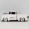 Classic 1956 Ford F-100 Low Rider Hot Rod Pickup Truck Bluetooth Wireless Speaker with LED Lights - White