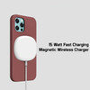 MagSafe Compatible Universal Magnetic 15W Wireless Fast Charger - White