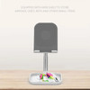 Heavy Duty Adjustable Desktop Stand with Mini Shelf for Smartphone and Tablet