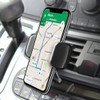 Air Vent Cell Phone Car Mount with 360 Degree Rotation - Black