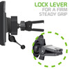 Air Vent Cell Phone Car Mount with 360 Degree Rotation - Black