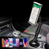 Heavy Duty Tablet and Smartphone Cup Holder Mount - Black