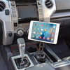 Heavy Duty Tablet and Smartphone Cup Holder Mount - Black
