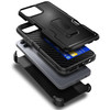Ultra Rugged Hybrid Kickstand Case with Card Slot and Belt Clip Holster for Celero 5G Plus