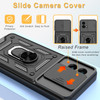 Elite Series Hybrid Case with Ring Grip and Camera Lens Cover for Motorola Moto G Stylus 5G 2023 - Black
