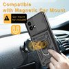 Elite Series Hybrid Case with Ring Grip and Camera Lens Cover for Motorola Moto G Stylus 5G 2023 - Black