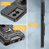 Elite Series Hybrid Case with Ring Grip and Camera Lens Cover for Motorola Moto G Stylus 5G 2023 - Black
