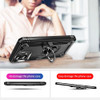 Military Grade Hybrid Case with Ring Grip for Motorola Moto G Stylus 5G 2023 - Black