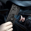Military Grade Hybrid Case with Ring Grip for Motorola Moto G Stylus 5G 2023 - Black