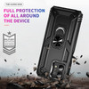 Military Grade Hybrid Case with Ring Grip for Motorola Moto G Stylus 5G 2023 - Black