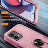 Military Grade TUFF Shockproof Hybrid Armor Case with Ring Grip for Motorola Moto G Stylus 5G 2023 - Pink