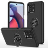 360 Rotating Ring Grip Hybrid Case for Motorola Moto G Power 5G 2023 - Black