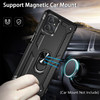 Military Grade Hybrid Case with Ring Grip for Motorola Moto G Power 5G 2023 - Black