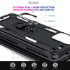 Military Grade Hybrid Case with Ring Grip for Motorola Moto G Power 5G 2023 - Black