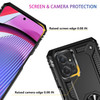 Military Grade Hybrid Case with Ring Grip for Motorola Moto G Power 5G 2023 - Black