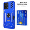 Tough Ring Grip Case with Card Slot for Motorola Moto G Power 5G 2023 - Blue