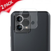 2-Pack HD Tempered Glass Camera Lens Protector for Motorola Moto G Stylus 5G 2023