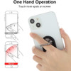 360 Rotating Ring Holder and Stand for Smartphone - Black