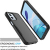 Military Grade TUFF Hybrid Armor Case for Motorola Moto G 5G 2023 - Black