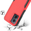 Military Grade TUFF Hybrid Armor Case for Motorola Moto G 5G 2023 - Red