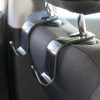 Universal Car Headrest Hanger Storage Hook - Black