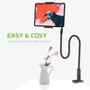 Clip Grip Flexible Gooseneck Hands-Free Mount for Smartphone and Tablet - Black
