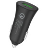 Ultra Compact Quick Charge 3.0 USB-A Car Charger - Black