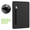2-Pack Apple Pencil / Stylus Pen Adhesive Sleeve Holder - Black