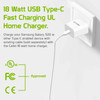 18W USB-C PD Power Delivery Wall Charger - White