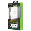 Compact 2 Outlet Surge Protector + Dual Optimized USB-A Charging Ports