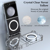 Tough Shield Clear Case with MagSafe Magnetic Ring for Samsung Galaxy Z Flip 5
