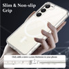 Tough Shield Clear Case with MagSafe Magnetic Ring for Samsung Galaxy S22 Plus 5G