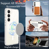 Tough Shield Clear Case with MagSafe Magnetic Ring for Samsung Galaxy S22 Plus 5G