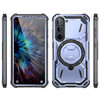 Military Grade Hybrid Case with MagSafe Magnetic Ring for Samsung Galaxy S23 - Blue